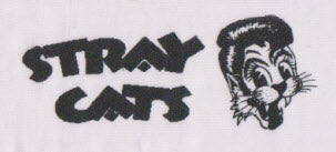 STRAY CATS - LOGO PATCH
