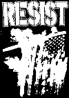 RESIST - FLAG 1" BUTTON