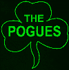 POGUES - CLOVER 1" BUTTON