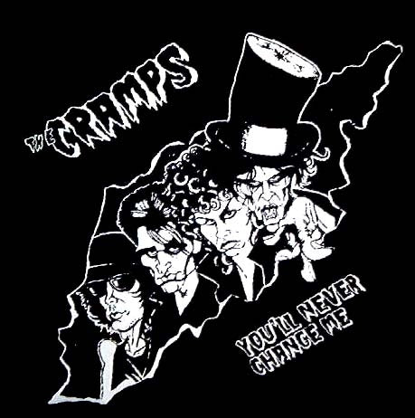 CRAMPS - CARTOON 1" BUTTON