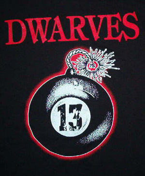DWARVES - BOMB 1" BUTTON