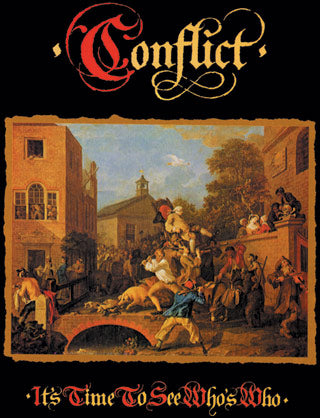 CONFLICT - WHO'S WHO 1" BUTTON