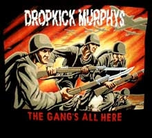 DROPKICK MURPHYS - THE GANG 1" BUTTON