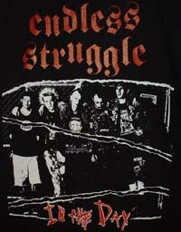 ENDLESS STRUGGLE - IN THE DAY 1" BUTTON