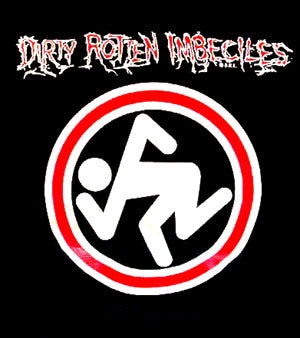 D.R.I - LOGO 1" BUTTON