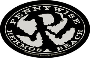 PENNYWISE - HERMOSA BEACH 1" BUTTON