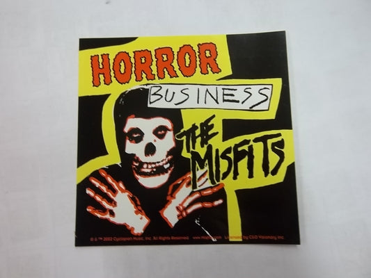 MISFITS - HORROR BUSINESS STICKER