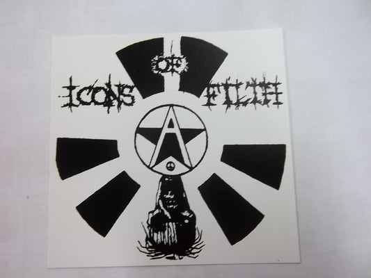 ICONS OF FILTH - LOGO STICKER