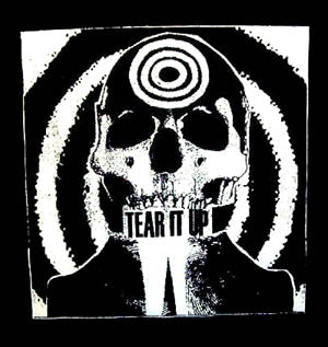 TEAR IT UP - SKULL 1" BUTTON