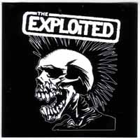 EXPLOITED - SKULL 1" BUTTON