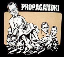 PROPANGANDHI - CARTOON 1" BUTTON