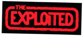 EXPLOITED - EXPLOITED 1" BUTTON