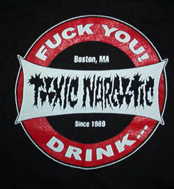TOXIC NARCOTIC - FUCK YOU DRINK 1" BUTTON