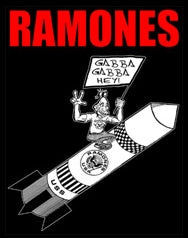 RAMONES - ROCKET 1" BUTTON