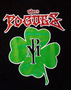 POGUES - CLOVER 1" BUTTON
