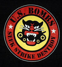 US BOMBS - SEEK STRIKE DESTROY 1" BUTTON