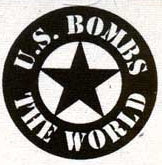 US BOMBS - THE WORLD 1" BUTTON