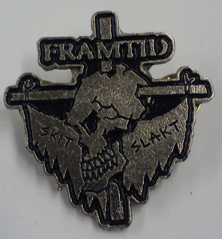 FRAMTID - SKIT SLAKT METAL PIN