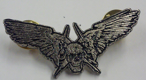 GISM - LOGO (DETESTATION) METAL PIN