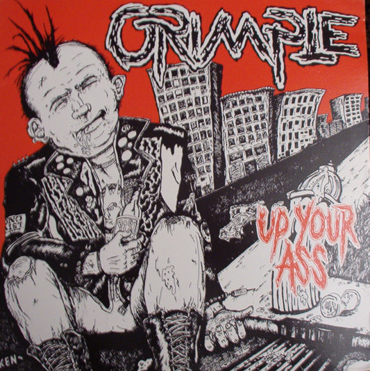 GRIMPLE - UP YOUR ASS 1" BUTTON