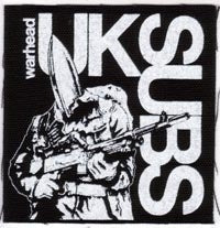 UK SUBS - WARHEAD 1" BUTTON