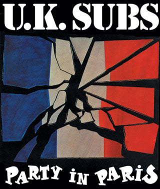 UK SUBS - PARTY IN PARIS 1" BUTTON
