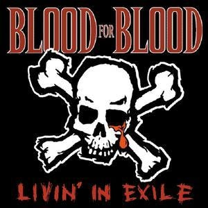 BLOOD FOR BLOOD - LIVIN 1" BUTTON