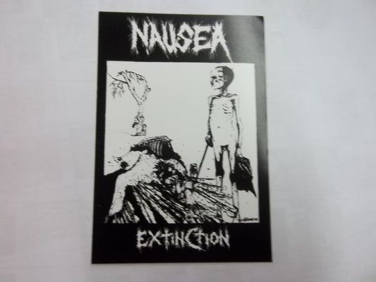NAUSEA - EXTINCTION STICKER
