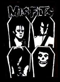 MISFITS - COFFINS 1" BUTTON