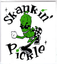 SKANKIN PICKLE - LOGO 1" BUTTON