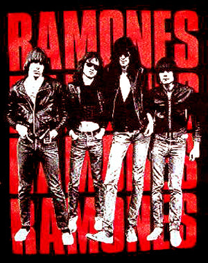RAMONES - BAND PICTURE 1" BUTTON