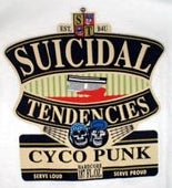 SUICIDAL TENDENCIES - CYCO PUNK 1" BUTTON