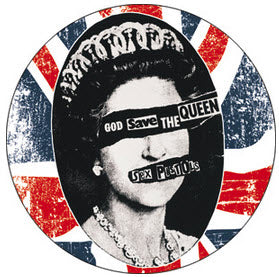 SEX PISTOLS - GOD SAVE THE QUEEN 1" BUTTON