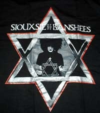 SIOUXSIE & THE BANSHEES - STAR 1" BUTTON