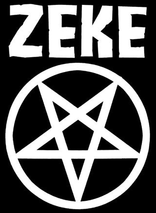 ZEKE - EVIL (BLACK & WHITE) 1" BUTTON