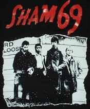 SHAM 69 - BAND PICTURE 1" BUTTON