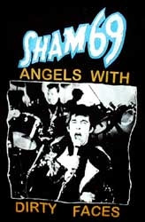 SHAM 69 - ANGELS WITH DIRTY FACES 1" BUTTON