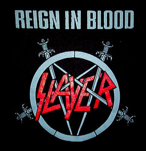 SLAYER - REIGN IN BLOOD 1" BUTTON