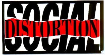 SOCIAL DISTORTION - SOCIAL DISTORTION 1" BUTTON
