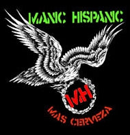 MANIC HISPANIC - MAS CERVEZA 1" BUTTON