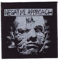 NEGATIVE APPROACH - ASIMETRIC FACE 1" BUTTON