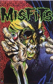 MISFITS - PUSHEAD EYEBALL (COLOR) 1" BUTTON