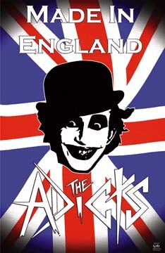 ADICTS - MADE IN ENGLAND 1" BUTTON