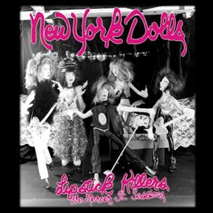NEW YORK DOLLS - LIPSTICK KILLERS 1" BUTTON