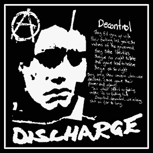 DISCHARGE - LYRICS 1" BUTTON