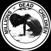 MDC - MILLIONS OF DEAD CHILDREN 1" BUTTON