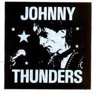 JOHNNY THUNDERS  PICT 1" BUTTON