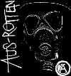 AUS ROTTEN - GAS MASK 1" BUTTON