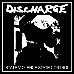 DISCHARGE - GAS MASK 1" BUTTON