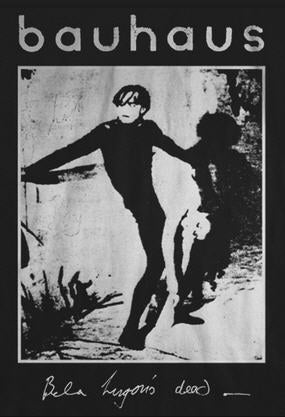 BAUHAUS - BELA LUGOSI'S DEAD 1" BUTTON